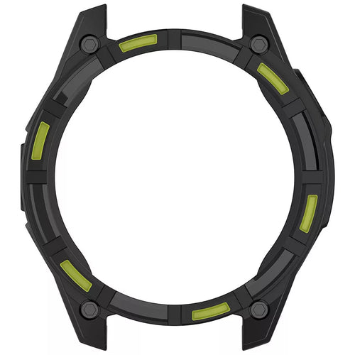 Coque TPU robuste Garmin Fenix 8 - 47mm SOLAR (noir/vert)