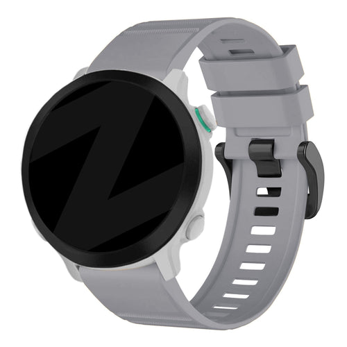 Bandz Bracelet silicone à boucle Garmin Instinct (gris)