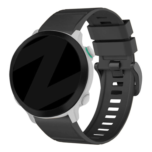 Bandz Garmin D2 Delta Buckled Silicone Strap (Black)