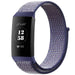 Bracelet nylon Fitbit Charge 4 (bleu foncé)
