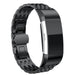Bracelet acier dragon Fitbit Charge 3 (noir)
