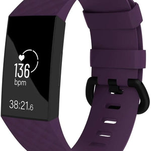 Bracelet silicone Fitbit Charge 4 (violet)
