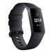 Bracelet Silicone Fitbit Charge 3 (noir)