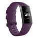 Bracelet silicone Fitbit Charge 3 (violet)