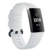 Fitbit Charge 4 Silicone Strap (White)