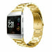 Bracelet acier Fitbit Ionic (or)