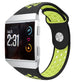 Bracelet sport Fitbit Ionic (noir/jaune)
