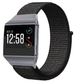 Bracelet nylon Fitbit Ionic (noir)