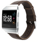 Bracelet cuir Fitbit Ionic (marron foncé)