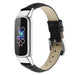 Bracelet cuir Fitbit Luxe (noir)