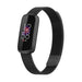 Bracelet Milanais Fitbit Luxe (noir)
