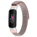 Bracelet nylon Fitbit Luxe (rose)