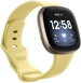 Bracelet silicone Fitbit Sense (jaune)