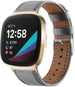 Fitbit Sense Leather Strap (Grey)