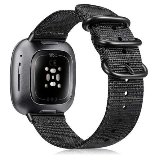 fitbit-sense-nylon-armband-schwarz