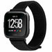 Bracelet nylon Fitbit Versa (noir)