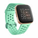 Bracelet silicone avec trous Fitbit Versa (aqua)