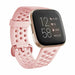Bracelet silicone avec trous Fitbit Versa (rose)