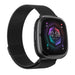 Bracelet Milanaise Fitbit Sense 2 (noir)