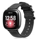 Bracelet nylon boucle Fitbit Versa 3 (noir) 