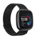 Fitbit Versa 4 Milanese Strap (Black)