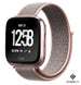 Bracelet nylon Fitbit Versa (rose)