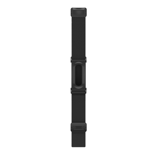 Bandz Fitbit Air Biceps Nylon Bracelet with D-buckle (Black)