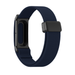 Bandz Fitbit Air Biceps Nylon Bracelet with D-buckle (Dark Blue)