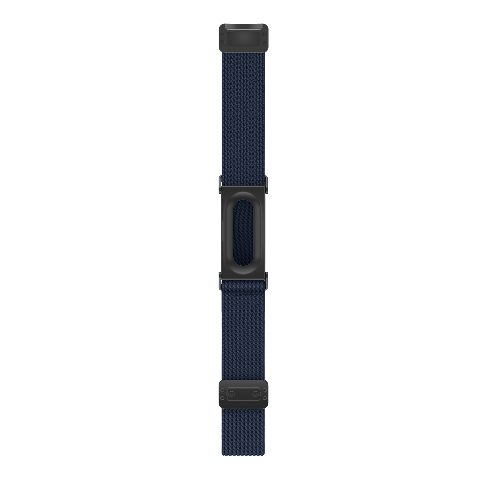 Bandz Fitbit Air Biceps Nylon Bracelet with D-buckle (Dark Blue)