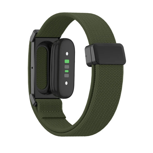 Bandz Fitbit Air Nylon Strap with D-buckle (Army Green)
