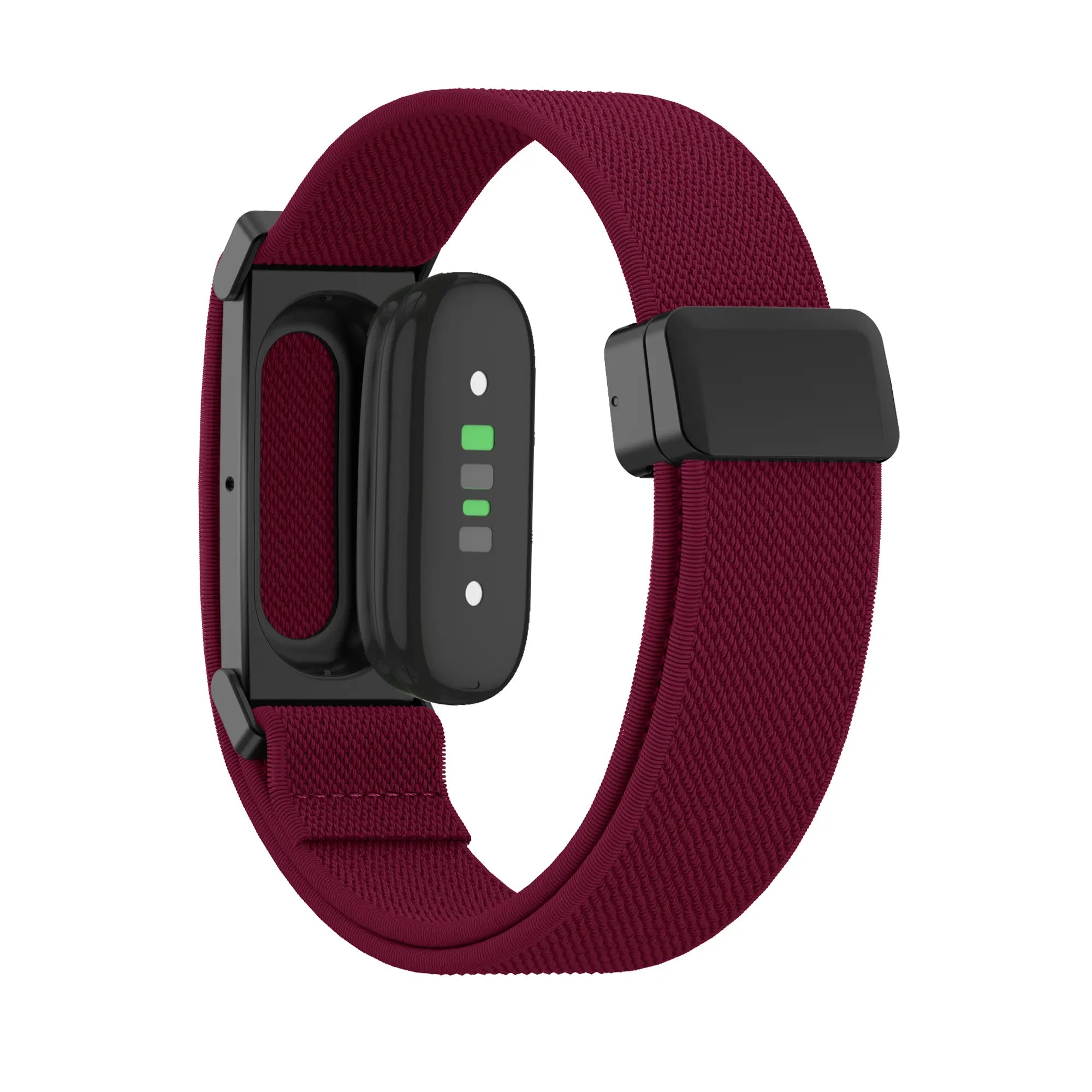 Bandz Fitbit Air Nylon Strap with D-buckle (Wine Red)