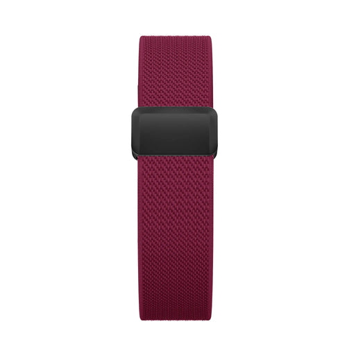 Bandz Fitbit Air Nylon Strap with D-buckle (Wine Red)
