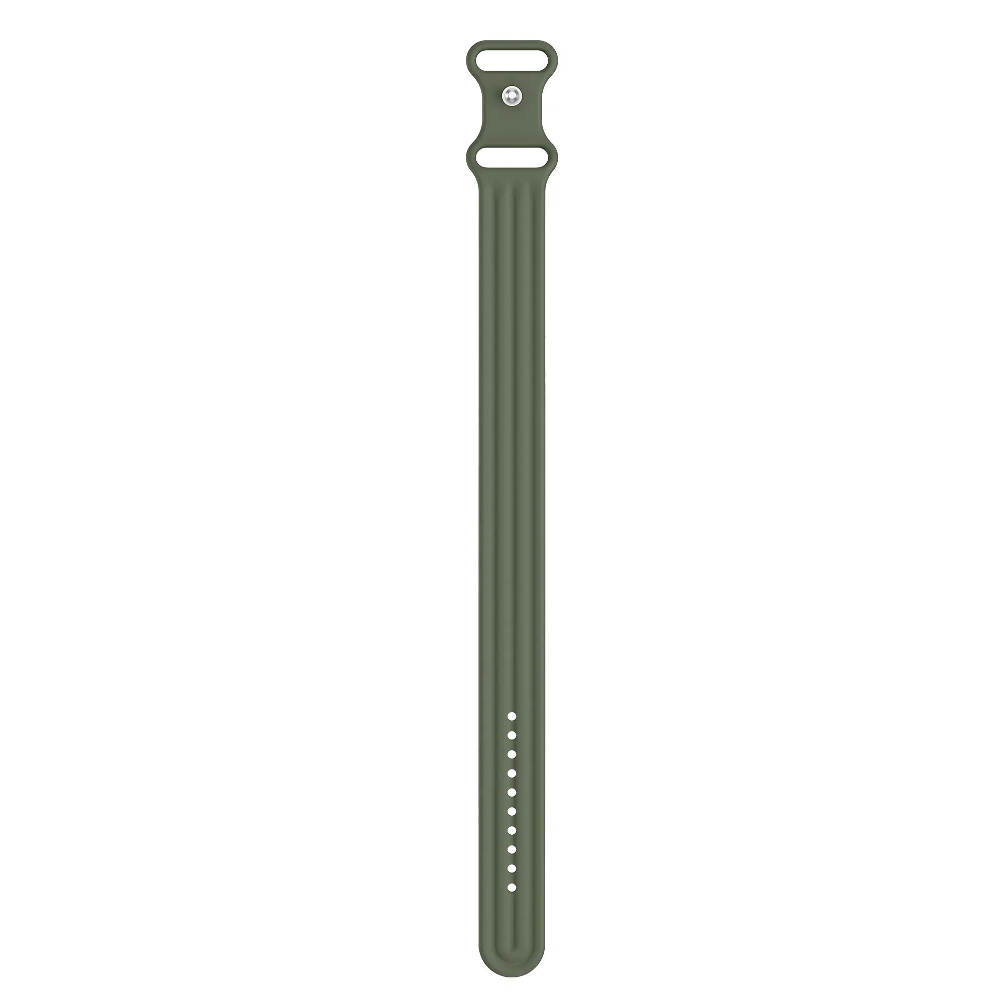 Bandz Fitbit Air Silicone Strap 'Classic' (Army Green)