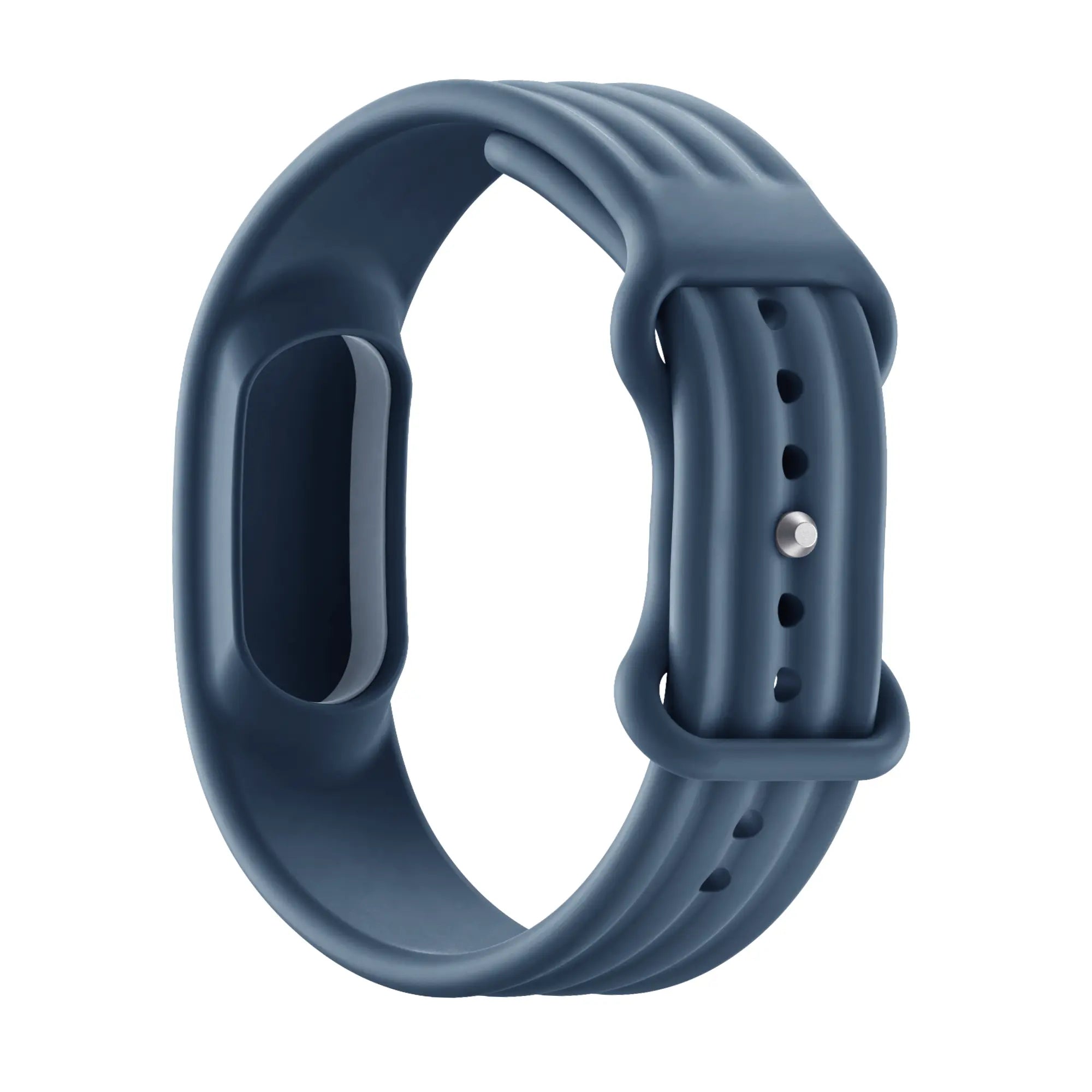 Bandz Fitbit Air Silicone Strap 'Classic' (Grey-Blue)