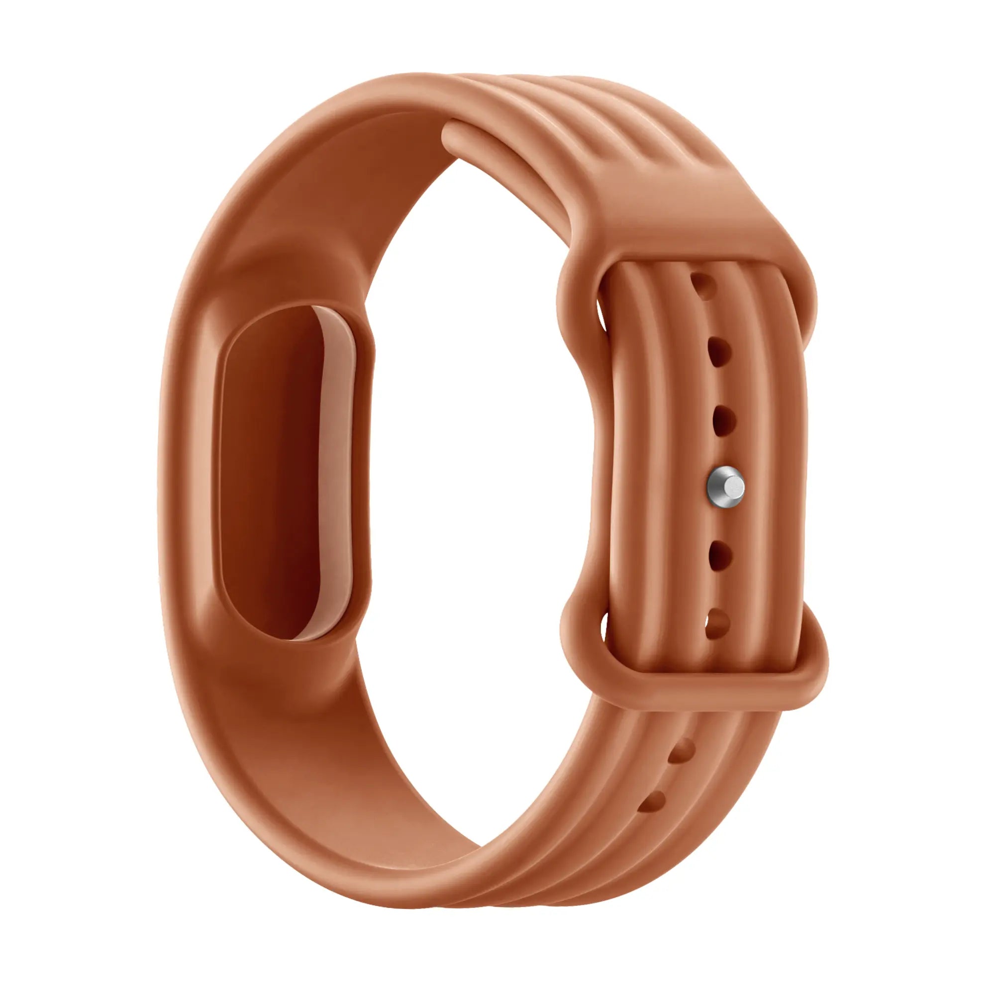 Bandz Fitbit Air Silicone Strap 'Classic' (Dark Orange)