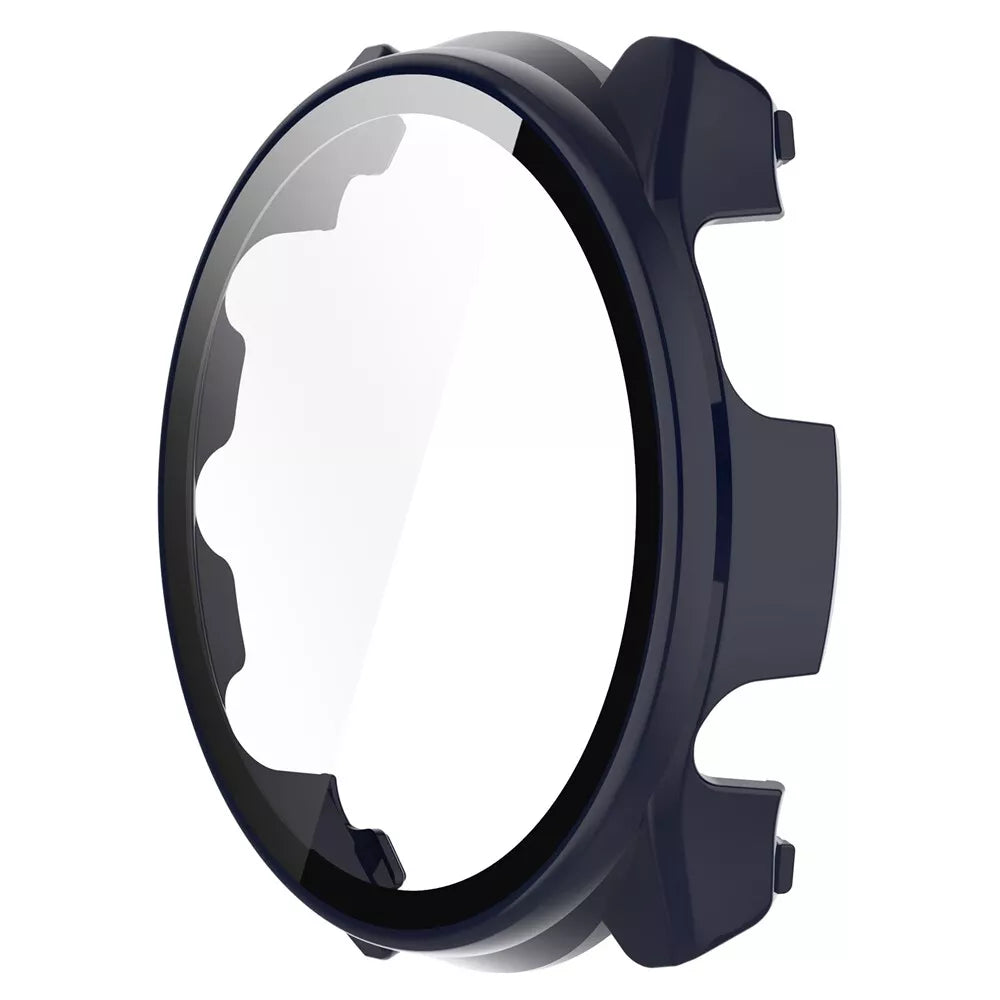 Coque rigide avec verre Garmin Forerunner 965 (bleu foncé)