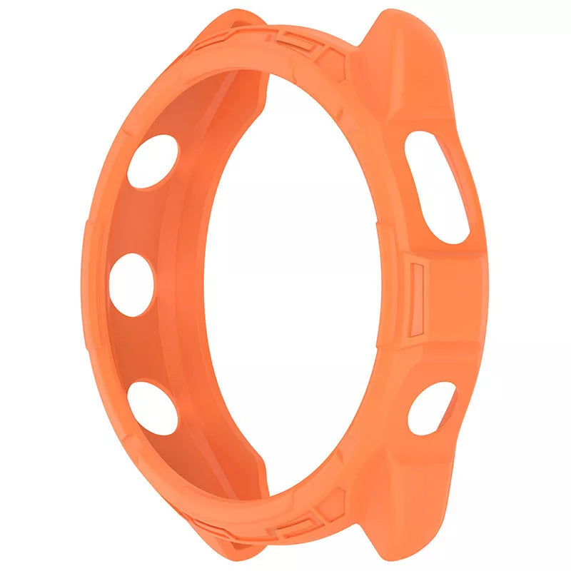 Coque TPU robuste Garmin Forerunner 965 (orange)
