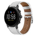 Bracelet cuir Fossil Gen 4 Explorist HR (blanc)
