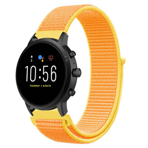 fossil-gen-5-nylon-bandje-geel