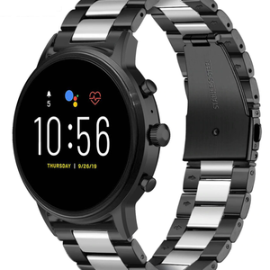 fossil-gen-5-stalen-band-zwart-zilver