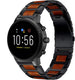 Bracelet bois/acier Fossil Gen 5 (noir)