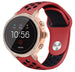 Bracelet sport Fossil Gen 5e - 42mm (rouge/noir)