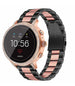 Bracelet acier Fossil Gen 5e - 42mm (noir/rose)