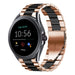 Fossil Gen 5e 44mm Steel Strap (Rose Gold/Black)