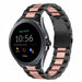 Fossil Gen 5e 44mm Steel Strap (Black/Pink)