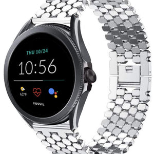 fossil-gen-5e-44mm-stalen-vis-band-zilver
