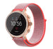 Fossil Gen 4 Venture (HR) Nylon Strap (Pink/Red)