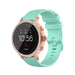 Fossil Gen 5e 42mm Silicone Strap with Buckle (Aqua)