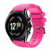 Bracelet silicone Fossil Gen 6 - 44mm  (rose vif)