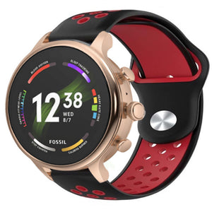 fossil-gen6-42mm-silicone-zwart-rood